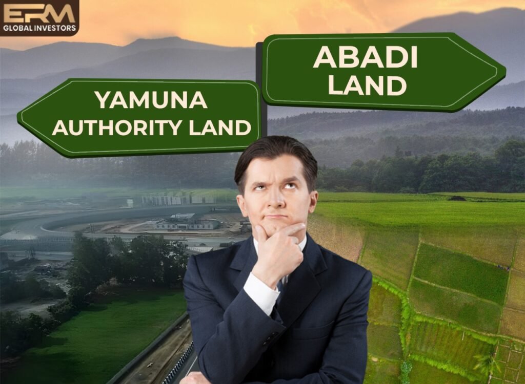 Abadi Land VS Yamuna Authority Land